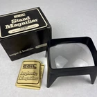 Coil Aspheric Magnifier 5472 Large Stand 8X Power Vtg Original Box Black See Pic Used. Price: $24.99.