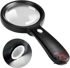 Jmh Magnifying Glass With Light, 3X Handheld Large 12 Led New. Price: $24.99.