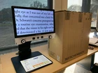 Eschenbach Vario Digital 16" Color Focus Low Vision Video Magnifier Model 1659-1 Used. Price: $3145.00.