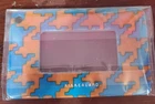 Kikkerland Pocket Size Magnifying Glass Card - 3.25" X 2" Orange & Blue New!. Price: $18.88.