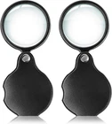 Wapodeai 2PCS 10X Small Pocket Magnify Glass, Apply To Reading, Black New. Price: $9.04.