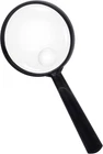 Handheld Reading Magnifier, 10X/30X, 75MM Shatterproof Lens, Non-slip Handle New. Price: $18.99.