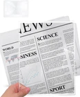 Magdepo 2X Large Area Magnifying Sheet Rigid Acrylic Full Page 10.5" 7.8" With New. Price: $26.99.