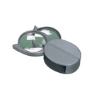 Donegan Mpd Double Folding Pocket Magnifier 4X 5X 9X Set Loupe Inspection New. Price: $31.09.