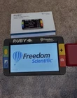 Ruby Handheld Video Magnifier Freedom Scientific, Tested Portable Digital Aid Used. Price: $249.99.