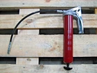 Alemite 555-E 18" Flexible Extension Pistol Grip Grease Pump Gun Hi/low 7500 Psi New. Price: $69.25.
