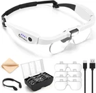 Magnifying Glass With Light, 1.5X-5.0X Rechargeable Headset New. Price: $33.55.