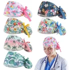 6 Pcs Scrub Cap Women Doctor Nursing Hat Button Adjustable Tie Back Bouffant New. Price: $33.25.
