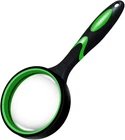 Dicfeos Magnifying Glass 10X Handheld Reading Magnifier - 75MM Large New. Price: $7.44.