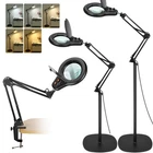 Jeedefi Magnifying Glass With Light Stand, Switch Knob For 12X, Black New. Price: $115.86.