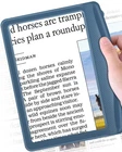Shelepro Rechargeable Magnifying Glass For Reading, Large Bright 5X, Blue New. Price: $35.99.