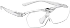 160% Magnifying Glasses, Flip Up Down Lens, Hands-free Magnifier Eyeglasses For New. Price: $35.99.