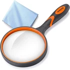 Dicfeos Magnifying Glass 10X Handheld Reading Magnifier With Cleaning CLOTH-100M New. Price: $10.57.