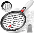 Large Magnifying Glass With LIGHTS,10X 25X 45X Handheld Lighted Black New. Price: $34.48.