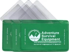 Credit Card Size Fresnel Fire Starter And Magnifier Lenses (3 Pack - Green) New. Price: $9.26.