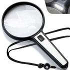 Miao'er Large Magnifying Glass With Light For READING,4.5INCH LENS,3X,6X Hand... New. Price: $18.42.