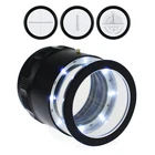 Gain Express Jewelry Magnifier 10X Led Scale Loupe 8 Lights Jeweler New. Price: $59.88.