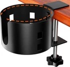 Upgraded Large Desk Cup Clamp, Ookuu Anti-spill Table Holder, Metal New. Price: $23.78.