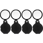 4PACK 10X Small Foldable Pocket Magnifying Glass For Reading Books Jewelry Coins New. Price: $13.55.