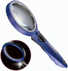 Poplock Magnifying Glass With Light, 3X To 5X Magnifier Lens, 2-SIDE New. Price: $32.99.