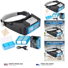 Yoctosun Magnifying Glasses With Light For Close Work, Rechargeable Headband ... New. Price: $51.93.