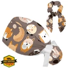 Cwagfeqz Scrub Caps Women Button Farm Forest Cartoon New. Price: $27.99.