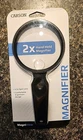 Carson 2X Crystal Clear Acrylic Lens Magnifier Item #DS-36 New. Price: $10.00.