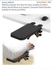 Honjie Computer Arm Support Bracket Suitable For Office Desks Sturdy Mouse Ar... New. Price: $23.85.