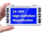Vevor Portable Digital Magnifier 5" Hd Electronic Video 2X - 48X Zoom New. Price: $100.00.