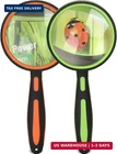 Ocim 2 Pack Magnifying GLASS,75MM 10X Handheld Shatterproof Magnifier Lens With New. Price: $18.54.