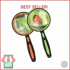 Ocim 2 Pack Magnifying GLASS,75MM 10X Handheld Shatterproof Magnifier Lens With New. Price: $15.16.