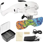 Led Magnifying Glasses With 5 Lenses For Diamond Art And Reading New. Price: $27.80.