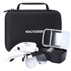 Yoctosun Magnifying Glasses With Light, Head Mount Magnifier 5 White New. Price: $55.68.