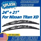 Wiper Blades 2-PACK Standard Fits 2016+ Nissan Titan Xd 30240/210 New. Price: $27.98.