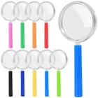 Senseyo 9 Pack 3X Mini Magnifying Glass For Kids, Small Colorful Transparent New. Price: $11.60.