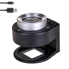 Bysameyee 30X Handheld Rechargeable Magnifying Glass Jewelers Loupe With Light, New. Price: $40.48.