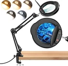 Upgraded 15X 10X Magnifying Glass With And Dust Cover, Clamp On Lighted... New. Price: $39.02.