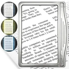 Magnipros Patented 3X Large Led Page Magnifier For 19.6CM 15.24CM, Silver New. Price: $37.48.