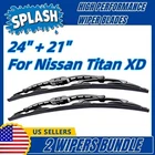 Wiper Blades 2-PACK Standard Fits 2016+ Nissan Titan Xd 30240/210 New. Price: $27.95.