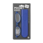 If Pocket Readers - Blue +2.5, Reading Glasses Slim Sized Case, 60 New. Price: $21.19.