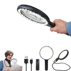 Hands-free Magnifying Glass & Goose Magnifier With Light Neck-worn Rec... New. Price: $38.99.