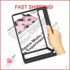 Akkycvs 5X Full Page Magnifying Glass For Reading, Lightweight Rectangular New. Price: $18.10.