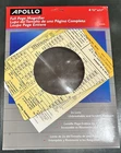 Apollo Full Page Magnifier 8.5 11 Rigid 2X Lens New In Pack 27576. Price: $9.99.