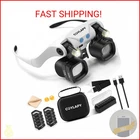 Coylapy Magnifying Glasses For Close Work, Jewelers With Light New. Price: $35.75.