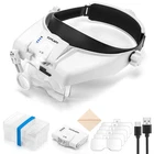 Magnifying Glasses With Light, Headband For Close Work, 1X... New. Price: $36.21.