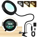 Macasa Magnifying Glass With Light And Timer, 120MM, BLACK-10X-ADAPTER New. Price: $28.39.