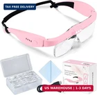 Magnifying Glasses With Light, Rechargeable Headset 5 New. Price: $32.75.