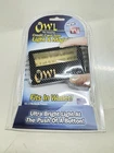 As Seen On Tv Owl Credit Card Size Light & Magnifier Fits In Wallet Bright New. Price: $9.99.