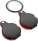 2PCS 5X Mini Pocket Magnifier Glass, Small Folding Magnifying Lenses With 360 Ro New. Price: $8.71.