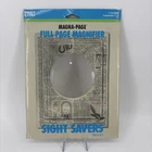 Vintage Bausch & Lomb Magna-page Full Magnifier Sight Savers Used. Price: $11.25.